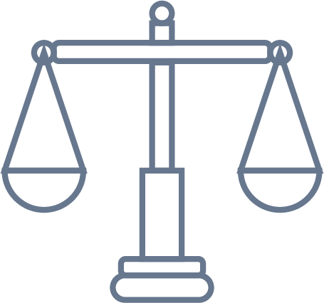 Rehabilitación icono departamento legal